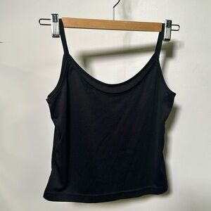 Woman’s Black Crop Top Size S